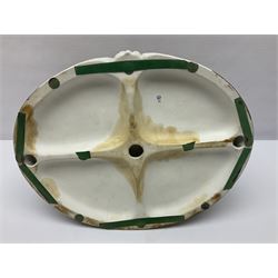 Capodimonte The Cheats, signed Zanella, together with another Capodimonte figure, H24cm  