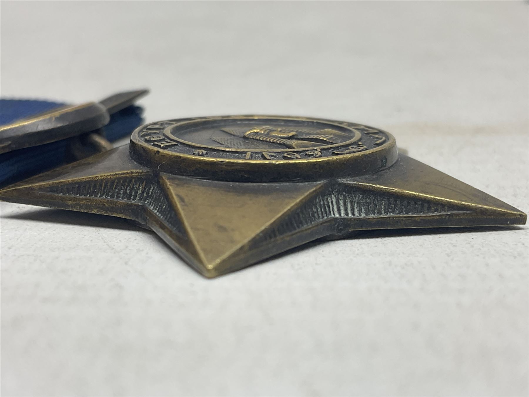 Victoria Egypt 1882 Medal with Tel-El-Kabir clasp awarded to 123(?9)17 Driv. Jas. Ryan N/2 Bde. R.A. with ribbon; and Khedive's Egypt 1882 Star, unnamed but attributed to Driver Ryan, with ribbon (2)
