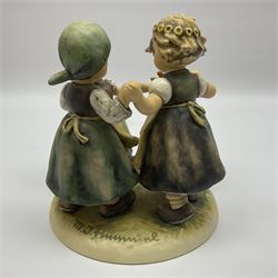 Large Hummel figure group by Goebel, Ring Around the Rosie, H19cm