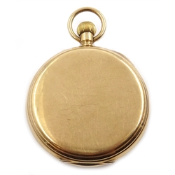  9ct gold Waltham pocket watch, Chester 1916  