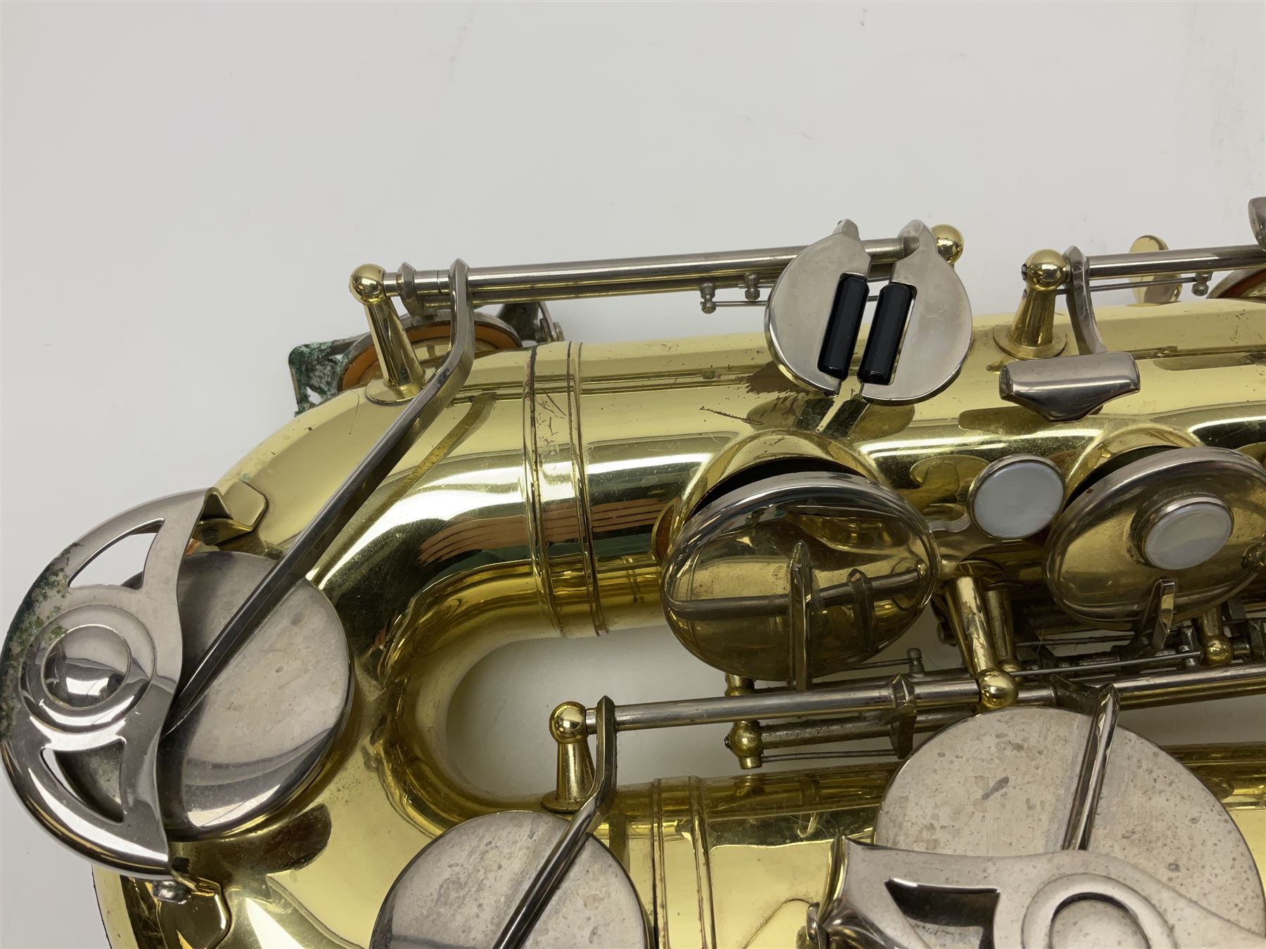 Yamaha YTS-23 tenor saxophone, serial no.021481; in fitted case with crook and accessories.
