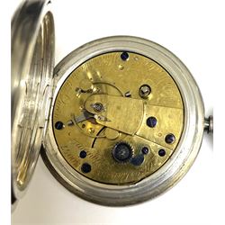 Victorian silver open face key wound lever full plate pocket watch by Dent, 61 Strand, London, No. 30057, balance cock with diamond endstone, case by Alford Thickbroom, London 1863, cased poising tool engraved F R, two 9ct gold wristwatches hallmarked, one on a gilt strap, silver bangle and a gilt bangle