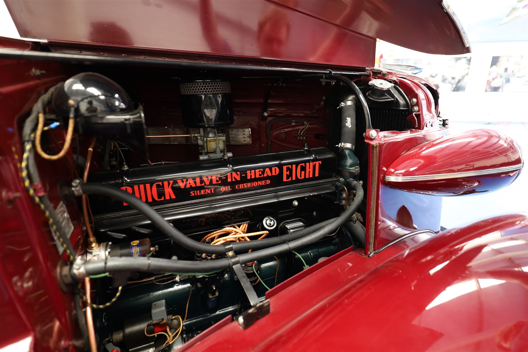1937 Buick Special Sport Coupe

Registration: LXS 932
Serial number: 744273817
Engine: 4,064cc straight-eight petrol
Odometer reading: 6,476 miles
Steering: Left-hand drive
Colour: Deep maroon
V5C: Present
Keys: One

From the Estate of the late John Sils.

A striking 1937 Buick Special Sport Coupe, finished in deep maroon and manufactured at the General Motors plant in Oshawa, Ontario, Canada.

The Buick Special formed part of the marque’s Series 40 range and combined dramatic period styling with Buick’s smooth 248cu in, approximately 4,064cc, straight-eight engine. The Sport Coupe was among several body styles offered for 1937 and is distinguished by its sweeping wings, prominent vertical grille, split windscreen and enclosed rear luggage compartment.

This example was imported into the United Kingdom and first registered here in November 2019, receiving the registration LXS 932. The odometer displays 6,476 miles, although this mileage has not been independently verified.

The car is very well presented throughout, with excellent deep-maroon paintwork, extensive brightwork and a highly detailed period Art Deco interior featuring its dashboard, centrally mounted ventilation grille, original-style instrumentation and controls. The luggage compartment is neatly trimmed and incorporates a securely mounted spare wheel beneath a raised floor.

The underside also presents particularly well, appearing clean and extensively finished in black, with the chassis, suspension, axles and associated components showing evidence of careful restoration and ongoing maintenance.

Overall, this is an impressive and imposing pre-war Buick, presented in very good condition throughout.

Features

• Canadian-built Buick Special Sport Coupe
• Manufactured at General Motors, Oshawa, Ontario
• 4,064cc straight-eight engine
• Left-hand drive
• Deep-maroon exterior finish
• Extensive chrome brightwork
• Split windscreen
• Period Art Deco interior
• Original-style dashboard and instrumentation
• Dashboard-mounted clock
• Front bench seating
• Enclosed rear luggage compartment
• Underfloor spare wheel
• UK registered since November 2019
• V5C present
• One key

Condition

Presented in very good condition throughout, with excellent paintwork and a clean, highly detailed underside.

This vehicle forms part of the Estate of the late John Sills and is offered for sale by the Executors, providing a genuine reason for sale.