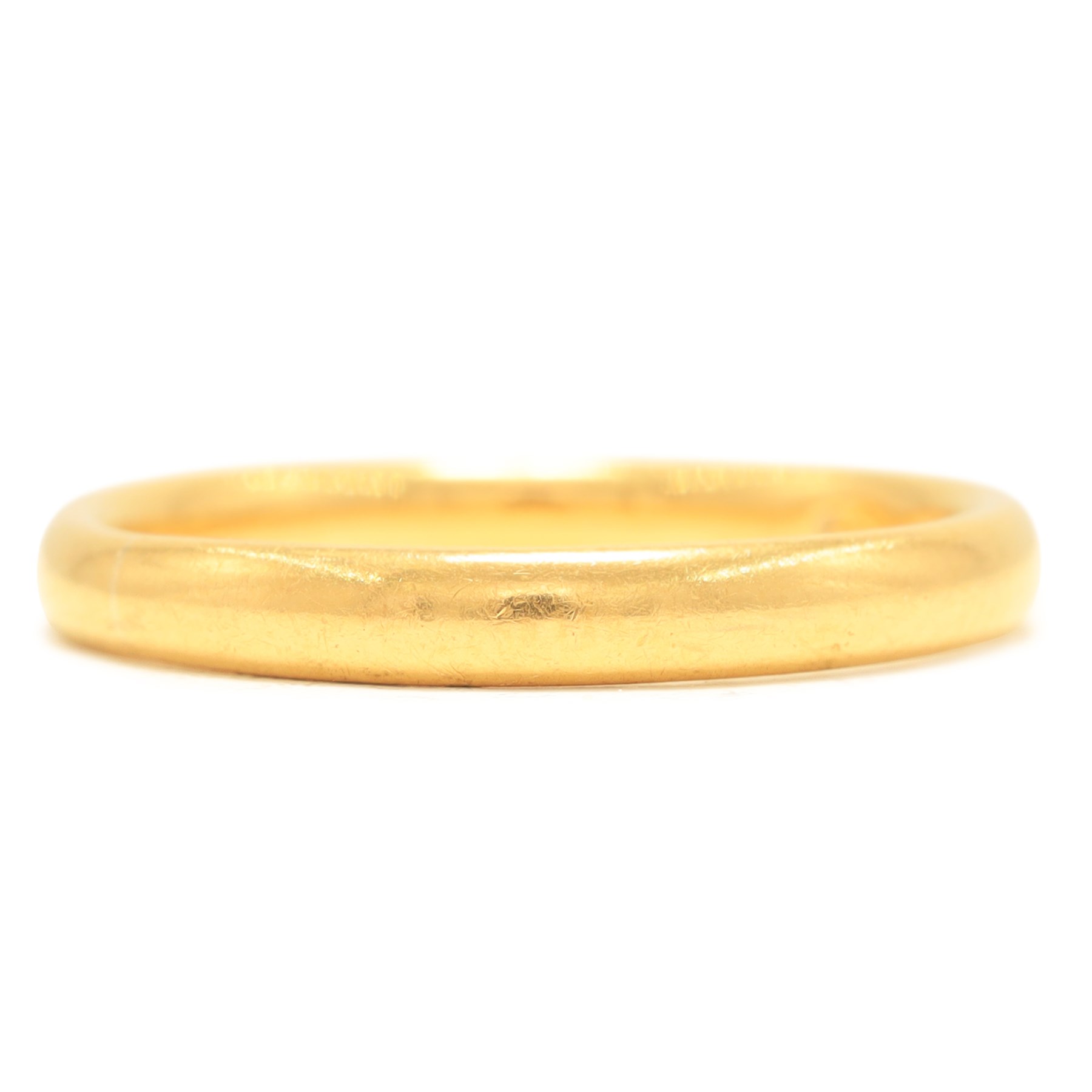 22ct gold old wedding band