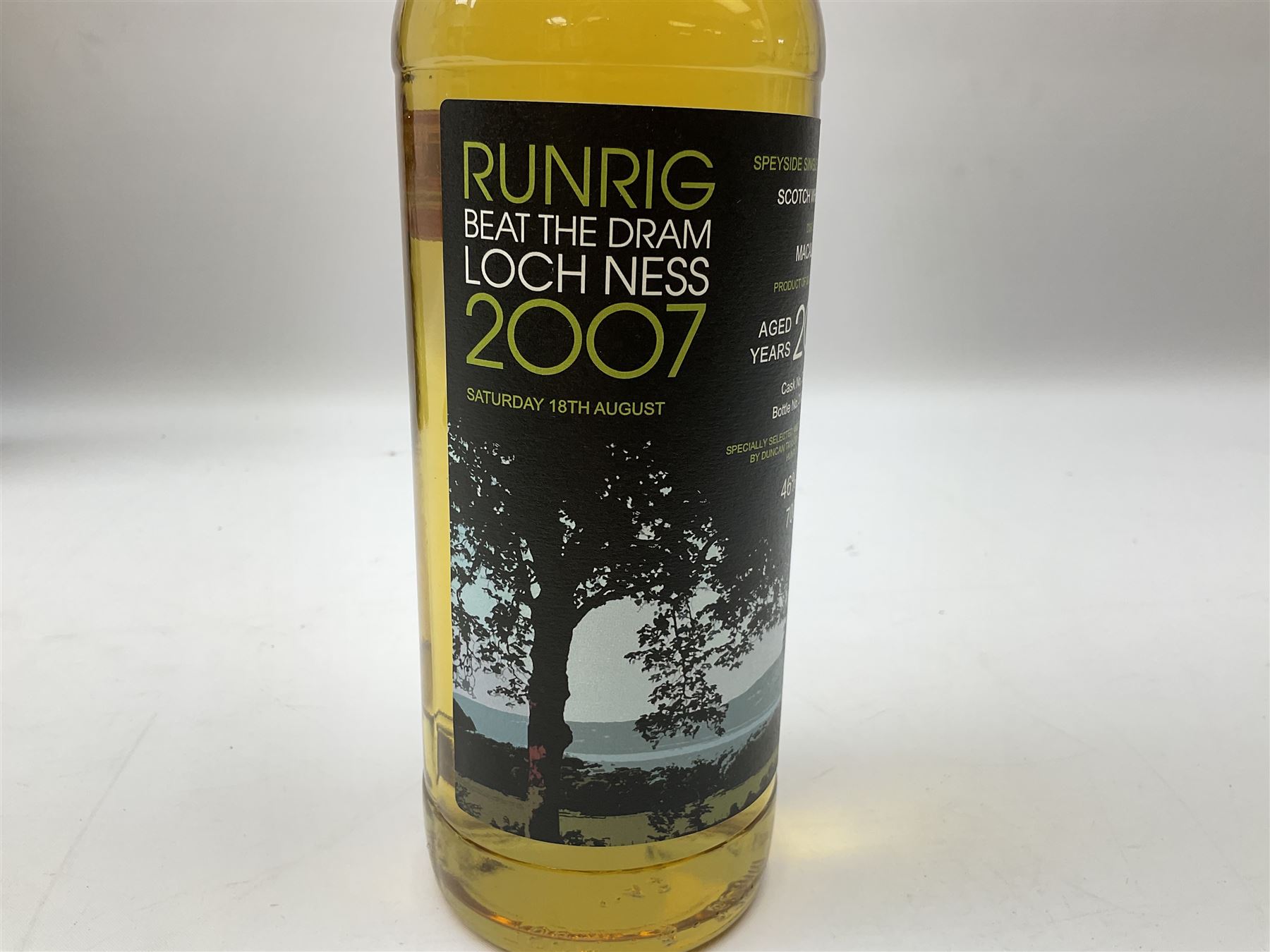 Macallan, 20 year old, Runrig Beat the Dram Scotch whisky, limited edition 333/500, 700ml, 46% vol, in tube