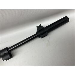 Springfield Armory M1A .22 cal. air rifle with under-lever action and wooden stock; serial no.6300, L116cm overall; in original cardboard box  NB: AGE RESTRICTIONS APPLY TO THE PURCHASE OF AIR WEAPONS.