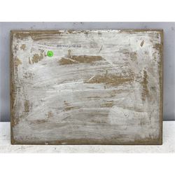 Beatrice Langdon (British 1898-1986): Landscape, oil sketch on canvas laid on to board unsigned, attributed verso 27cm x 36cm (unframed)