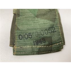 WW2 German Luftwaffe Parachutist's camo bandolier; stamped 0/0510/0052 1943