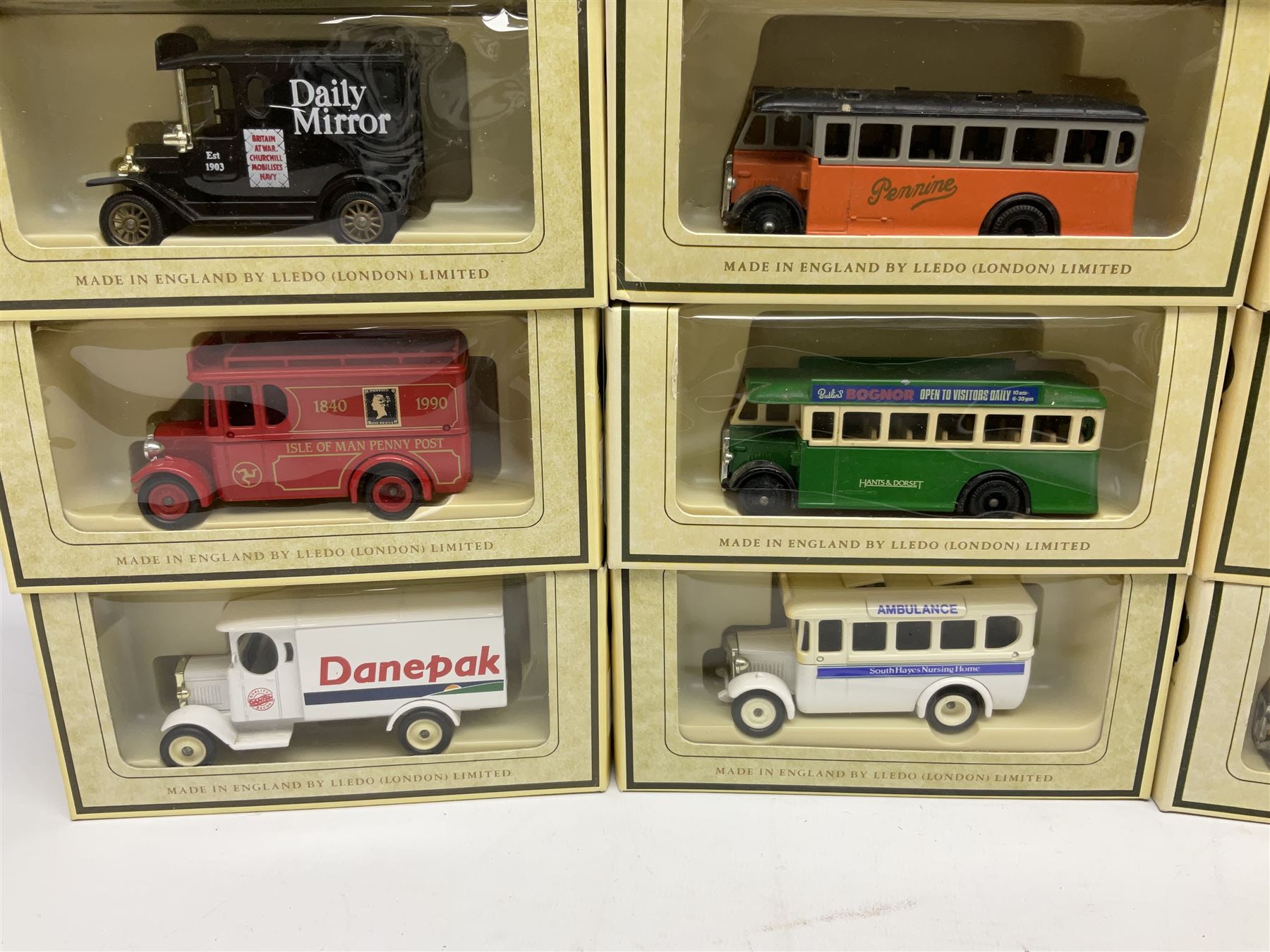 Sixty-seven Lledo/ Days Gone Promotional die-cast models, all boxed (67)