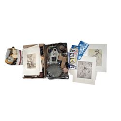 Harry Potter books, Metamatec clocks, Hartmann German binoculars, pewter, Golly enamel badges and other collectables