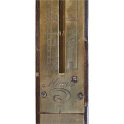 J Remming (Newmarket) - horse measure, with brass plaque to the front, with measuring scale marked in hands