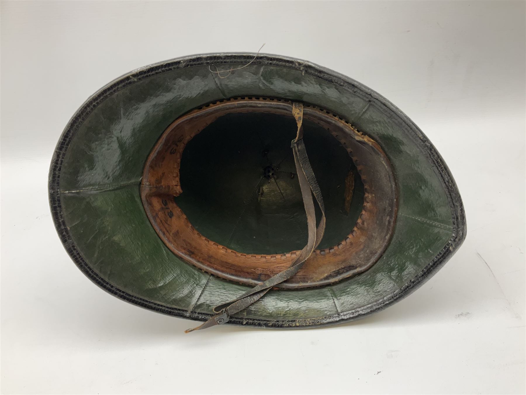  Hull City Police - Christys London helmet with king's crown night plate and a peaked cap (2)  