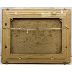 Colin Clough Hilton (British 1902-1984): 'In Whitby Harbour', oil on canvas signed, titled on labels verso 59cm x 79cm