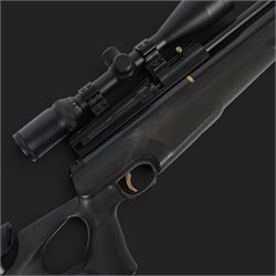 Hatsan AT44-10 air rifle, .22 cal, Max pressure 200 bar, serial number 041420511, fitted w...