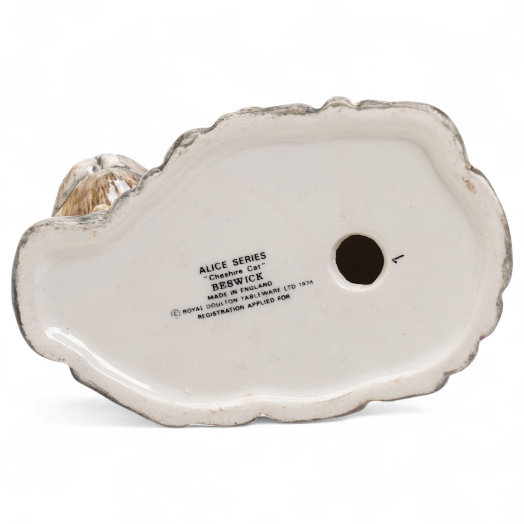 Nine Beswick Alice in Wonderland, including Alice, Queen of Hearts, King of Hearts, Gryphon, Dodo, Mock Turtle etc  