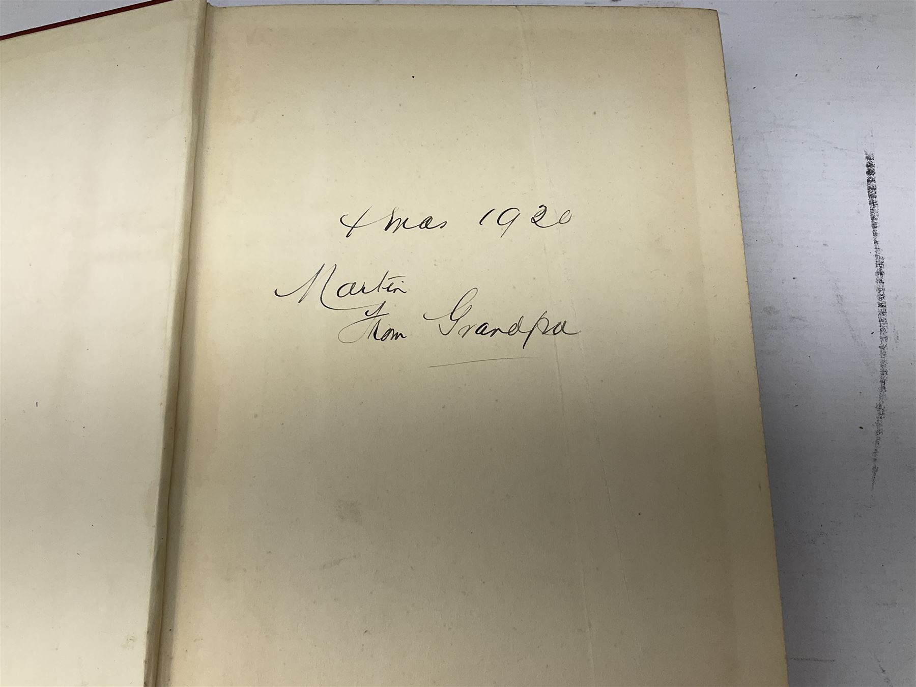 Shakespeare, William: Shakespeare's Comedy of Twelfth Night, or What You Will, illustrated by William Heath Robinson, Andersen, Hans Christian: Hans Andersen's Fairy Tales, illustrated by William Heath Robinson, Barrie, J.M: Peter Pan in Kensington Gardens, illustrated by Arthur Rackham, Sitwell, Sacherverell: Dance of The Quick and the Dead' and Johann Wolfgang von Goethe. Iphigenie auf Tauris