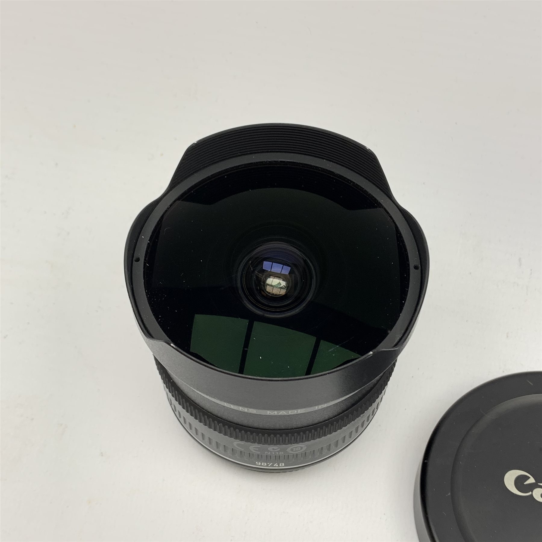 Canon camera lens 'Canon Fisheye Lens EF 15mm 1:28' 