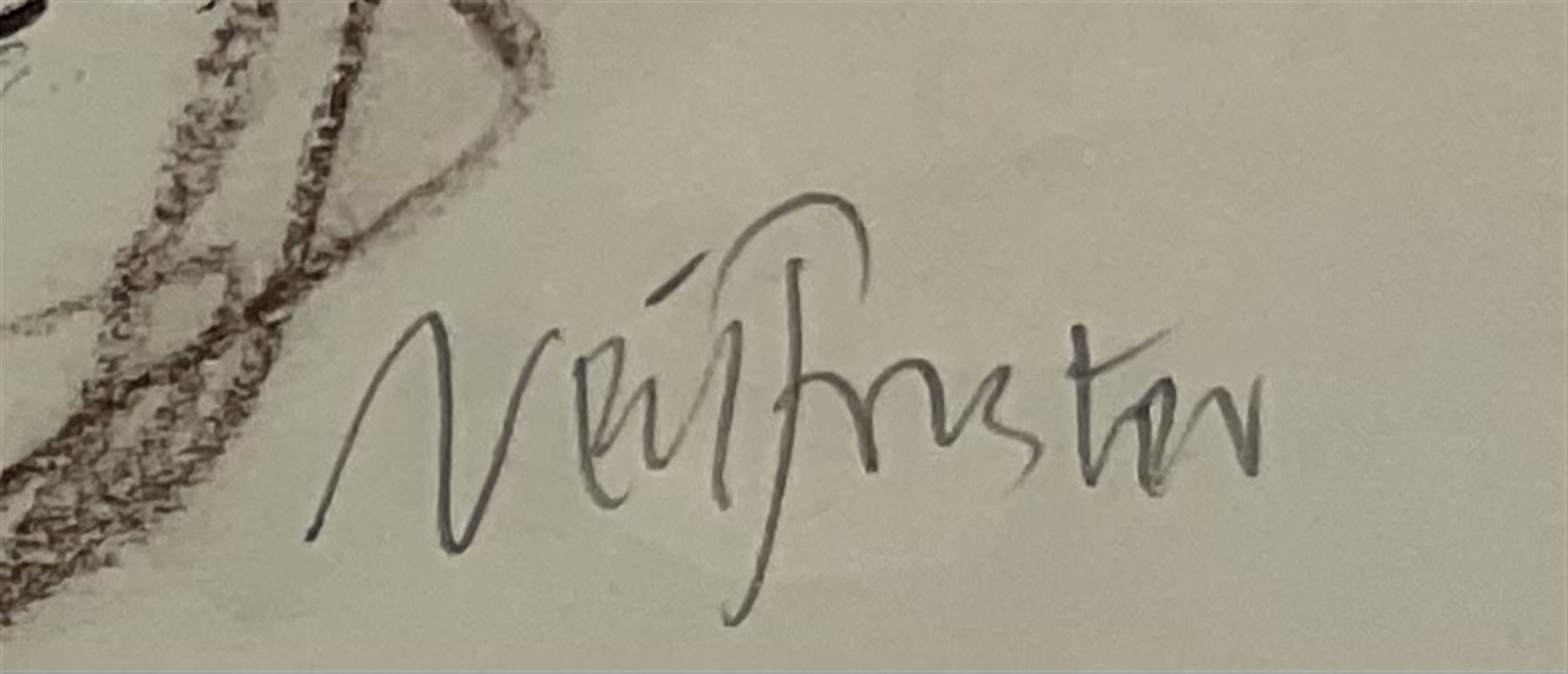 Neil Forster (British 1942-2016): Dog Portrait, pastel signed 35cm x 25cm