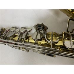 Lafleur by Boosey & Hawkes student tenor saxophone in fitted case with accessories, built in Czechoslovakia
 