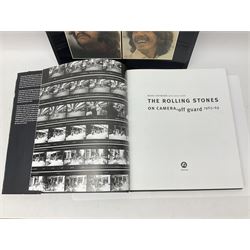 Beatles 'Get Back' book; The Rolling Stones on Camera of Guard with DVD by Mark Hayward; Black Vinyl White Powder by Simon Napier-Bell