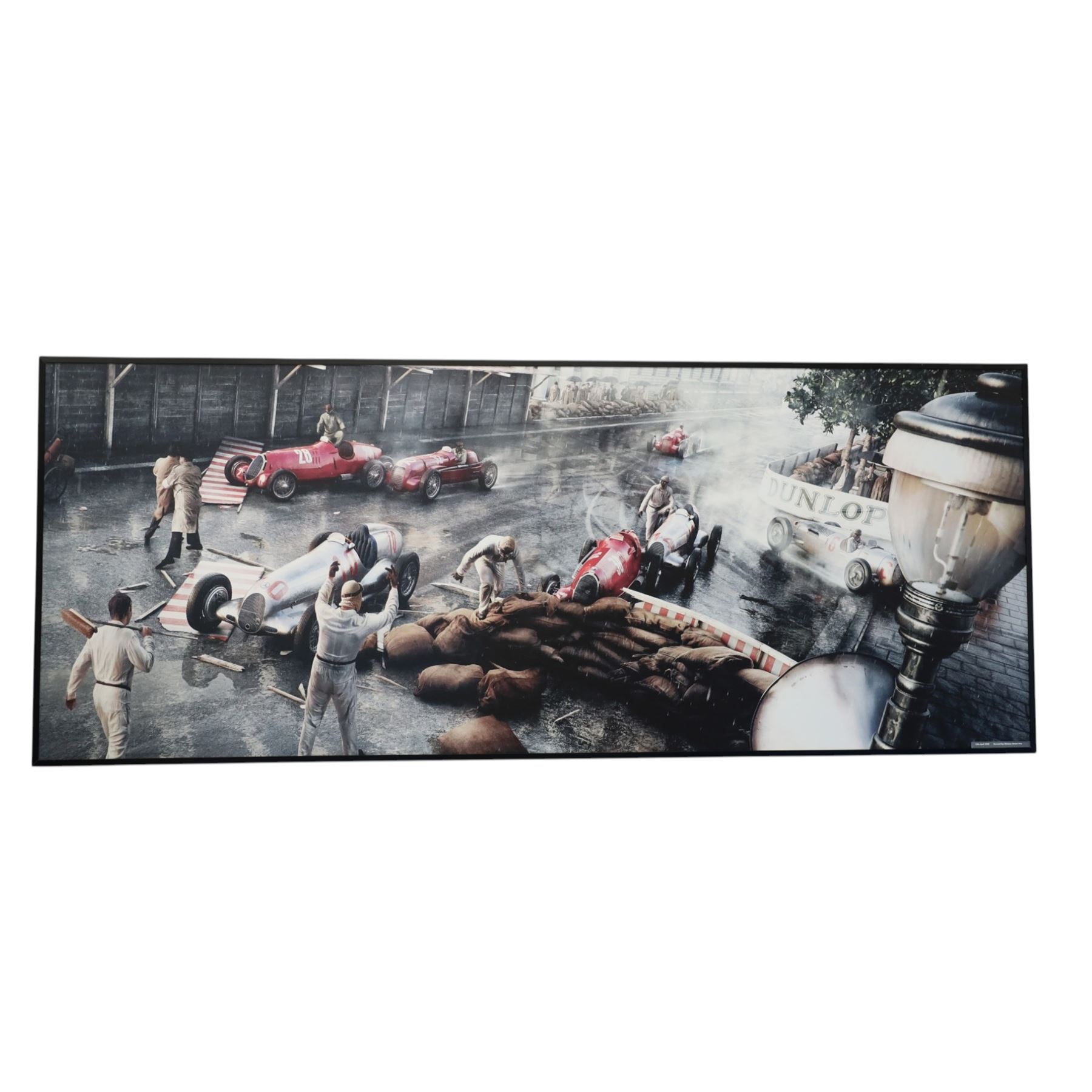 Three large prints on foamex board after Jan Rambousek and Peter Milerski