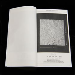 Alice Aldis (British 2002-); 'Toilet Paper Ornamentation - Collection One', hand-bound catalogue; together with three transfer-printed plates, largest D20cm 