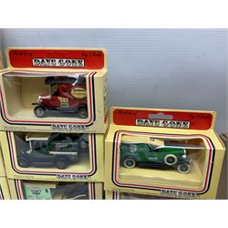 Fifty-two 1980's Days Gone/ Lledo die-cast models including Horse and Carts, all boxed (52)