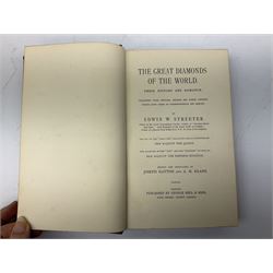 Twenty-seven 19th century leather bound books including The History of Napoleon Edited by R.H. Horne.1841; The Great Diamonds of the World by Edwin W. Streeter. 1882 Second edition; works by Voltaire; etc (27)