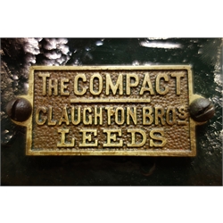  'The Compact' foot operated lathe by 'Claughton Bros. Leeds'  