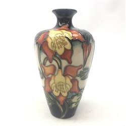  Moorcroft floral pattern vase, designed by Kerry Goodwin, H16cm   