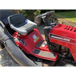 Jonsered LRH13 36” ride on mower with Briggs & Stratton 12.5hp motor THIS LOT IS TO BE COLLECTED BY APPOINTMENT FROM DUGGLEBY STORAGE, GREAT HILL, EASTFIELD, SCARBOROUGH, YO11 3TX