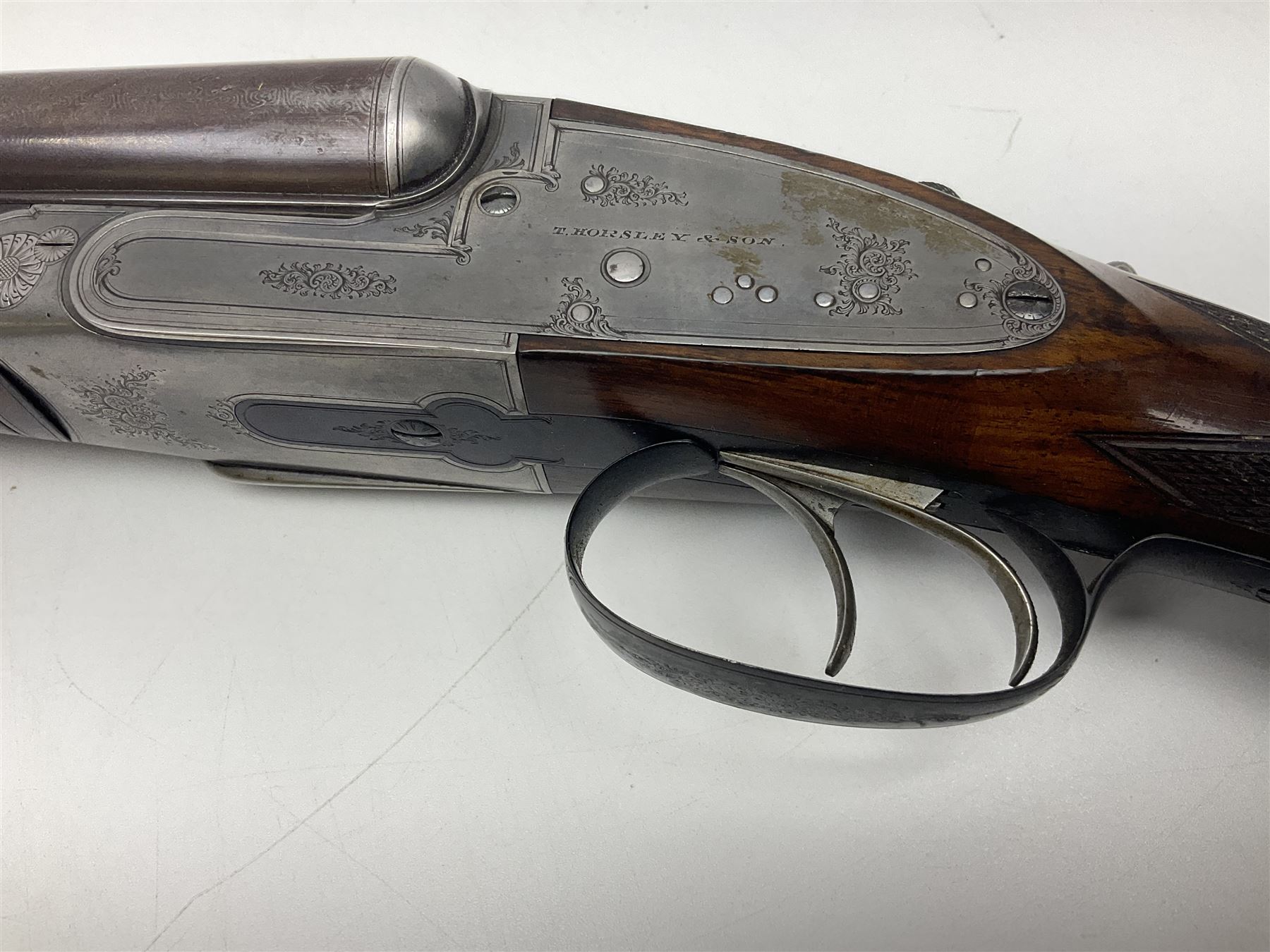 SHOTGUN CERTIFICATE REQUIRED: Thomas Horsley & Son York 12-bore by 2.5
