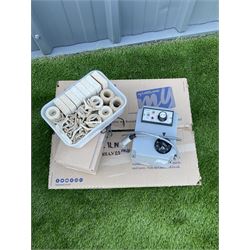 “Pilling Pottery”, 240V kiln, with clay and accessories, kiln shelves, single phase  - THIS LOT IS TO BE COLLECTED BY APPOINTMENT FROM DUGGLEBY STORAGE, GREAT HILL, EASTFIELD, SCARBOROUGH, YO11 3TX