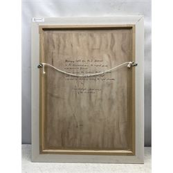 Randolph Bezzant Holmes (1888-1973) 'Morning Light on K2', oil on board unsigned, titled and inscribed verso 54cm x 38cm 