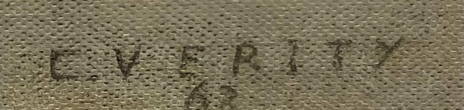 Colin Verity (British 1924-2011): 'Tramp Steamer on a Misty Morning in the Humber', oil on canvas board signed and dated '63, 39cm x 54cm Provenance: purchased Ferens Art Gallery Hull Winter Exhibition 1963 Cat. No. 10; purchased Robert Carmichael of Kirkella Hull; exh. Colin Verity Retrospective Exhibition, Hull Maritime Museum 2003, info. verso
