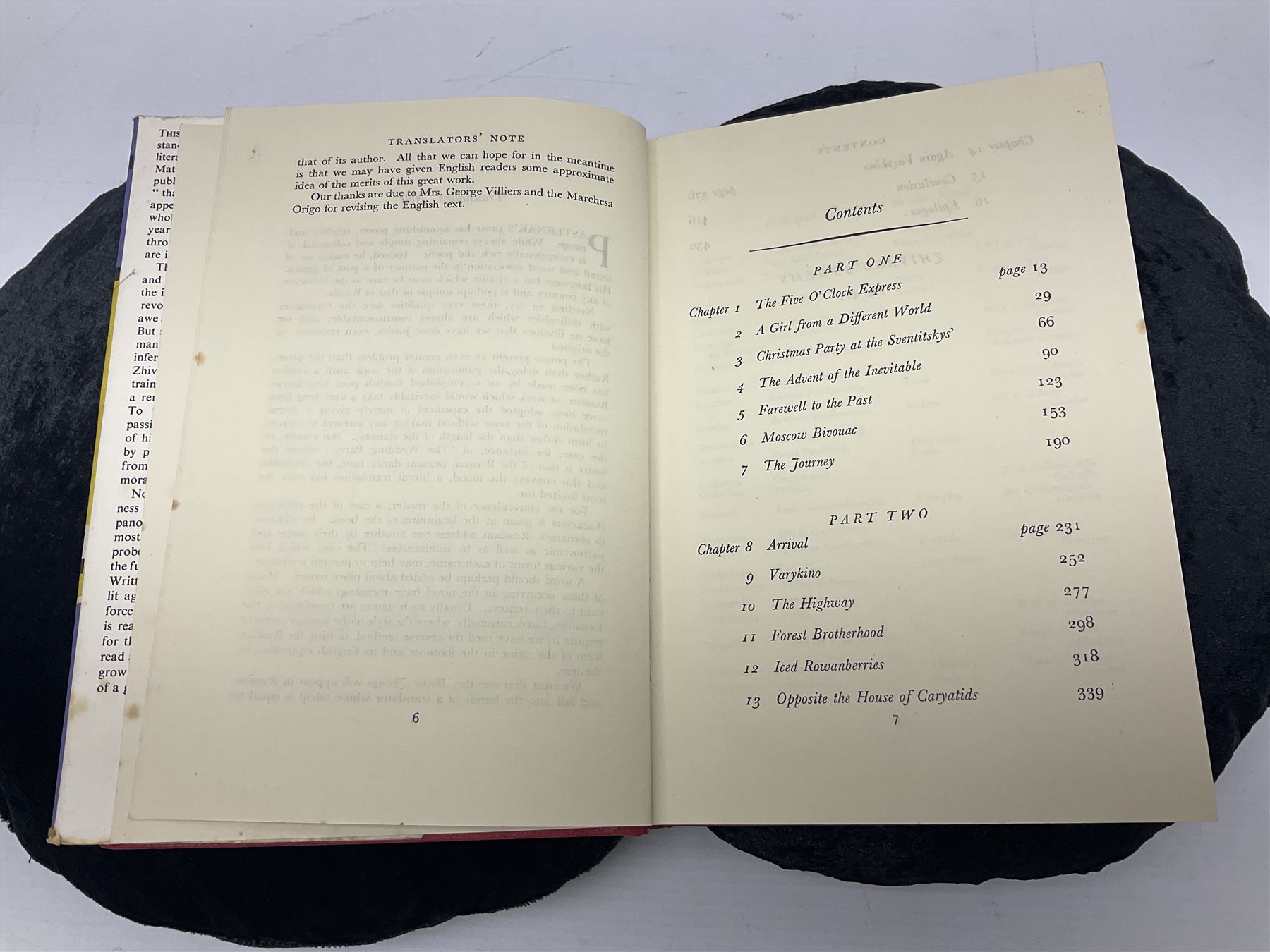 Boris Pasternak; Doctor Zhivago, Wm Collins Sons & Co, 1958, first English edition 