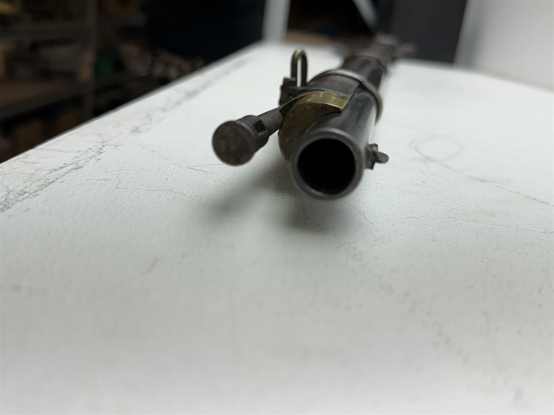 Volunteer percussion P53 type rifle, 94cm (37