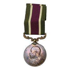 Edward VII Tibet 1903-4 bronze medal awarded to 481 Cooly Astarlir S & T Corps; with ribbon