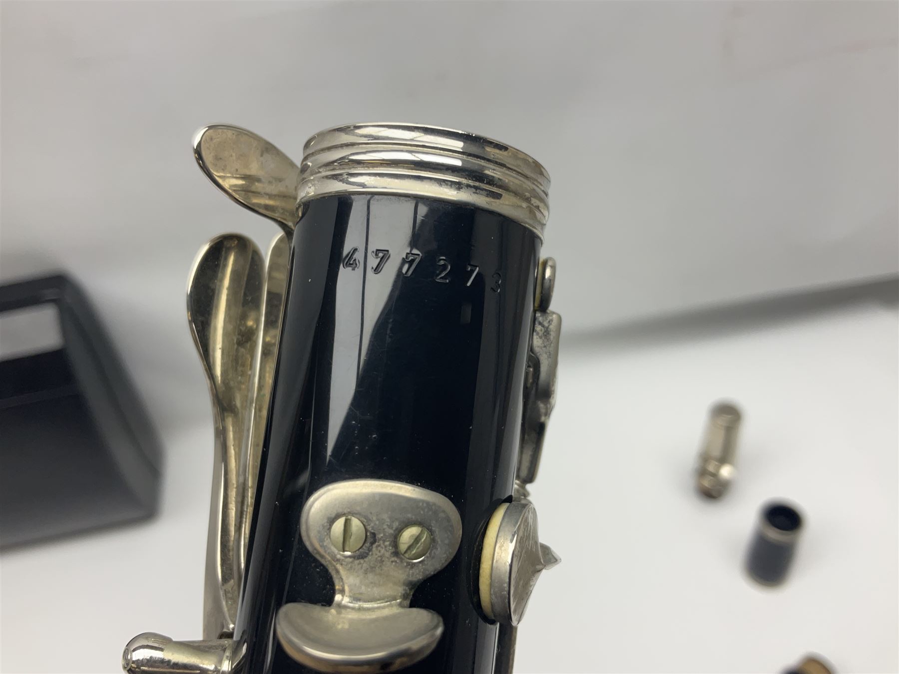 Buffet Crampon B12 five-piece clarinet, serial no.477273; in fitted case