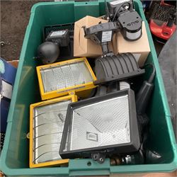 Large quantity of security lights, road side light, spotlights and other  - THIS LOT IS TO BE COLLECTED BY APPOINTMENT FROM DUGGLEBY STORAGE, GREAT HILL, EASTFIELD, SCARBOROUGH, YO11 3TX