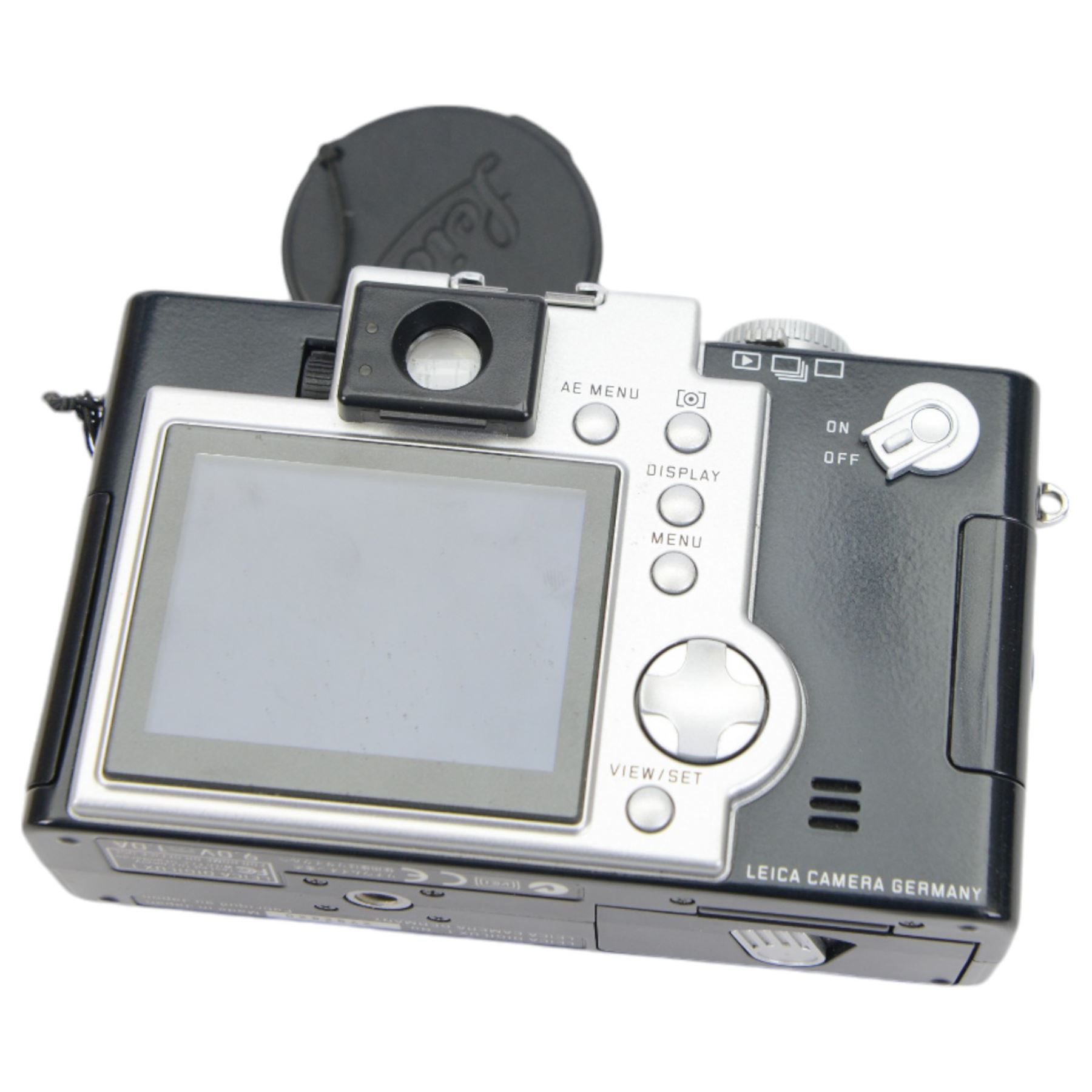 Leica Digilux 1 digital camera serial no. 2792820, with Vario-Summicron 1:2.0-2.5/7-21 ASPH lens, in Leica leather carry case 