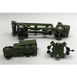 Corgi - Major Gift Set No.9, 'Corporal' Missile, Erector Vehicle, Launcher and Tow Truck, boxed with internal packaging and paperwork, near mint condition with some paint loss to roof of tow truck