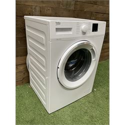 Beko WTK84011W 8k 1400 rpm washing machine - THIS LOT IS TO BE COLLECTED BY APPOINTMENT FROM DUGGLEBY STORAGE, GREAT HILL, EASTFIELD, SCARBOROUGH, YO11 3TX