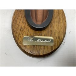 Beswick set of horse head wall plaques 'Champions all', comprising Arkle no.2700, The Minstrel no.2701, Red Rum no.2702, Troy no.2699, all with original boxes