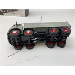 Corgi - nine die-cast commercial vehicles comprising four Building Britain Series 14401, 14501, 13905 and 24502; London Brick Company 26401; three Guy lorries 29001, 29101 & 29401; and BRS Tipper 10201; most limited editions; all boxed (9)