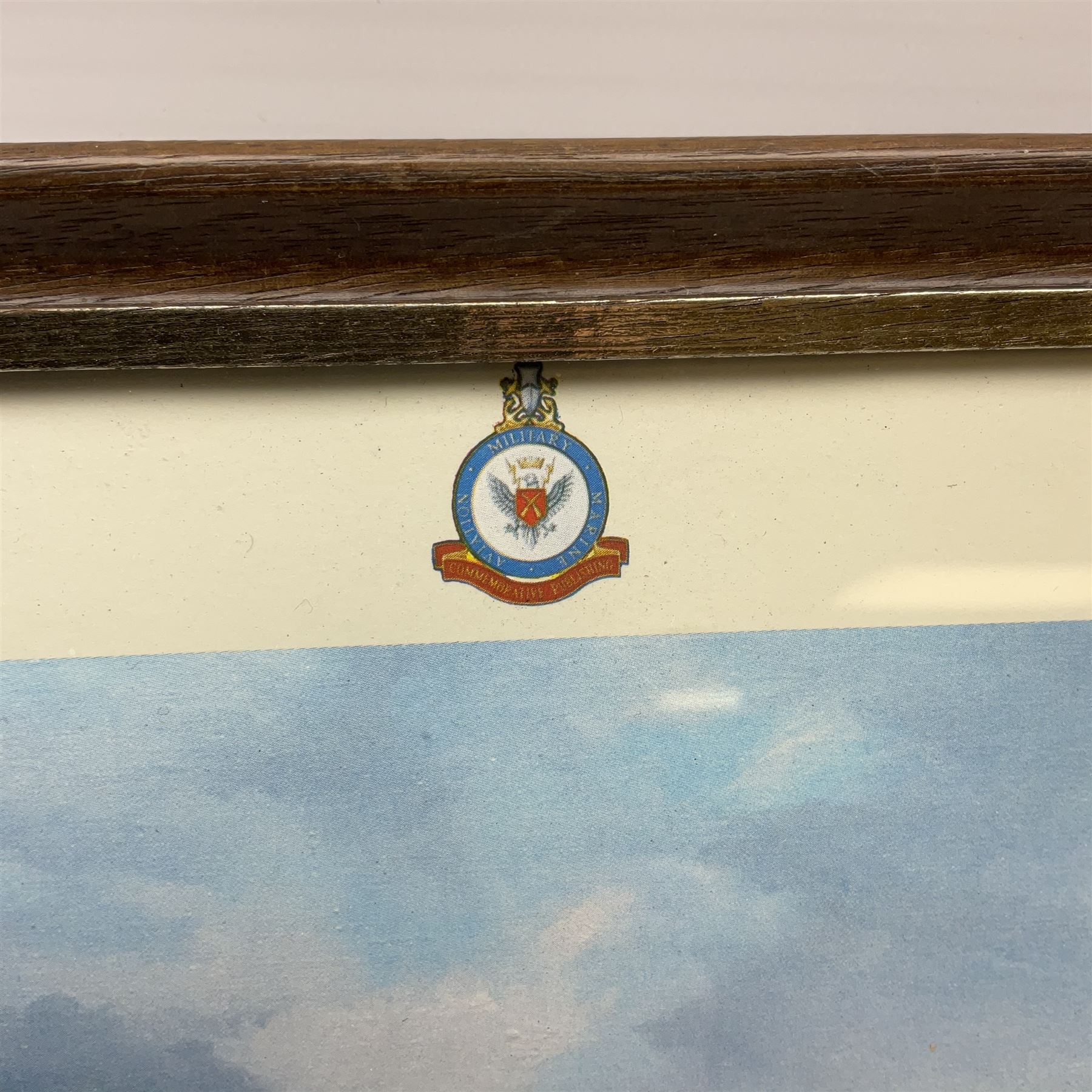 'The Last Moments of HMS Hood', first edition print after Robert Taylor signed in pencil by survivor Ted Briggs, together with a limited edition whisky bottle no. 3/498 commemorating the sinking Notes: the 24th May 2021 marks the 80th anniversary of the sinking of H.M.S. Hood