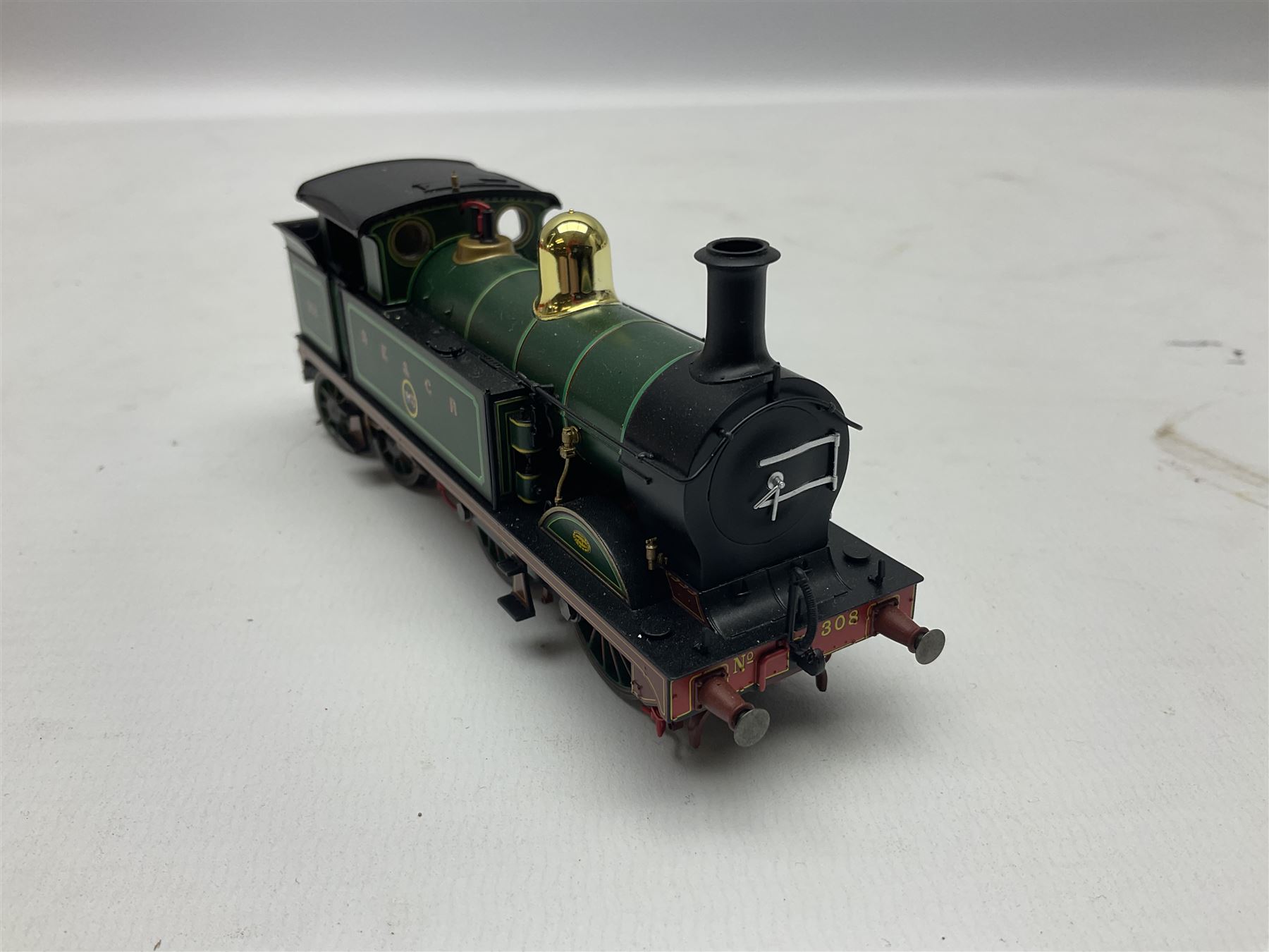 Hornby '00' gauge - Wainwright H Class 4-4-0 locomotive no. 308, Peckett B2 0-6-0 locomotive 'Ryhope Colliery', Class J50 0-6-0 locomotive no. 635 and Peckett 0-4-0 locomotive 'Dodo' no. 563, all DCC ready (4)