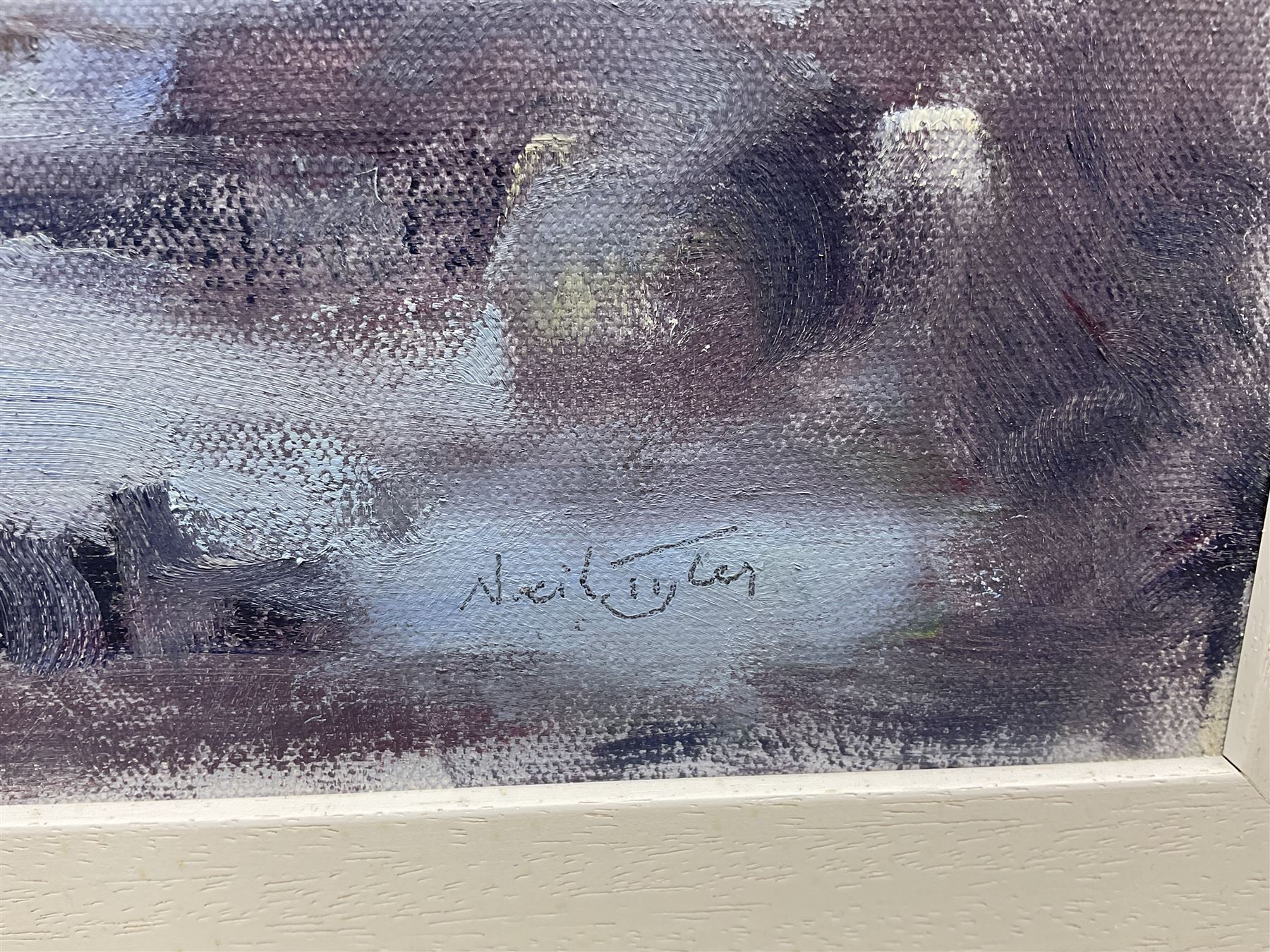 Neil Tyler (British 1945-): 'Betws-y-Coed', oil on canvas signed, titled verso 49cm x 69cm