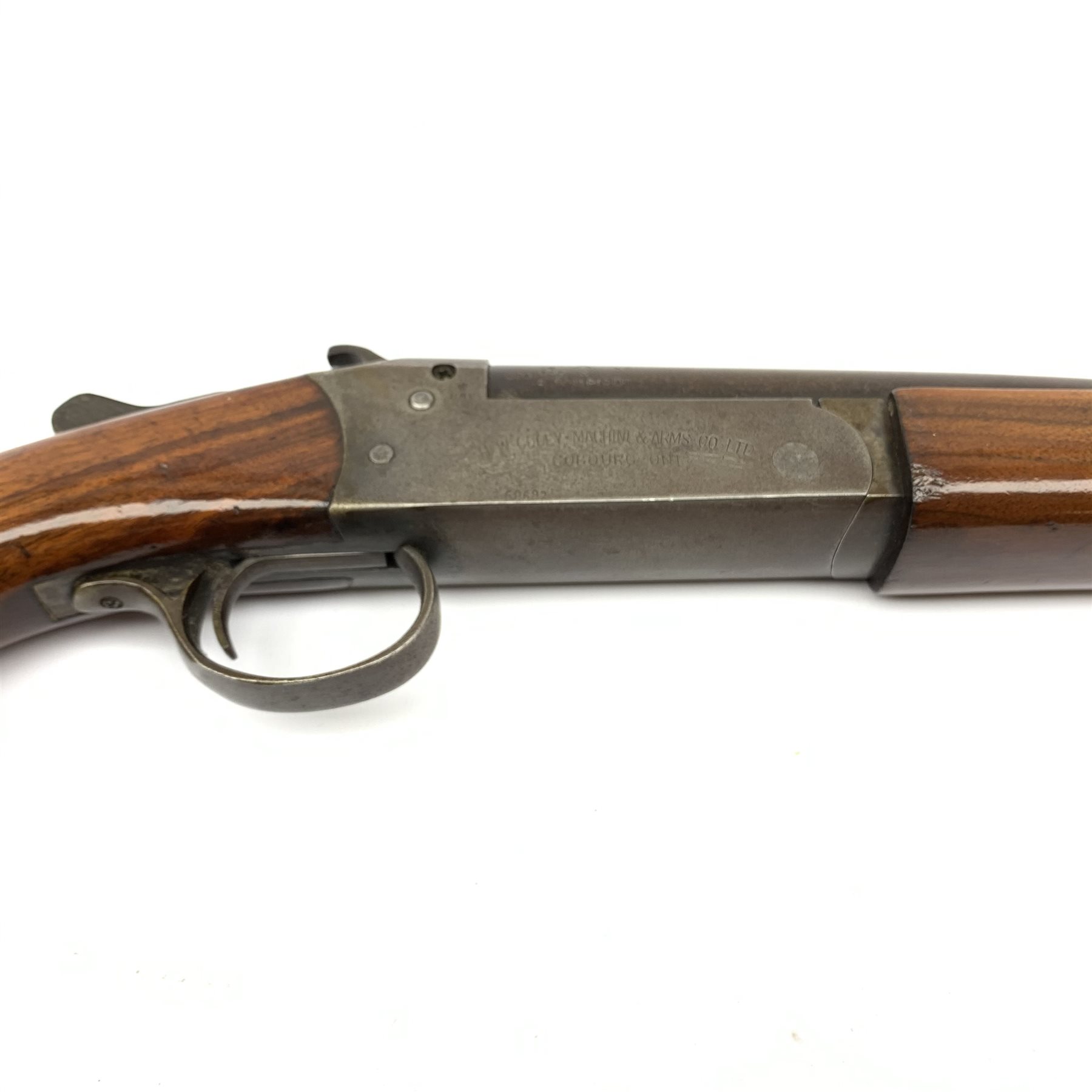 Cooey .410 single barrel shot gun with walnut stock and 66cm barrel No.60692 L102cm overall SHOTGUN CERTIFICATE REQUIRED