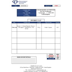 Early 20th century platinum diamond brooch, milgrain set with a pear cut faint brown diamond of approx 1.50 carat, an old cut fancy yellow / green diamond of approx 0.70 carat, and two old cut fancy orange / brown diamonds of approx 0.40 carat and 0.35 carat, surrounded by old cut white diamonds in an openwork setting, total white diamond weight approx 1.45 carat